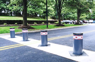 bollard commercial gates